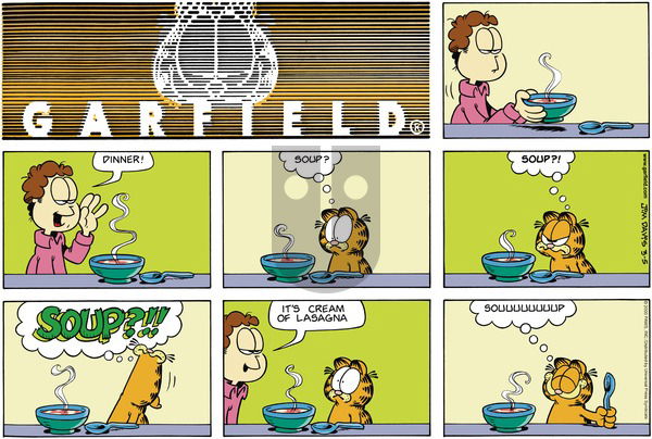 Garfield on Friday March 10, 2000 Comic Strip
