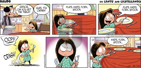 Baldo on Sunday July 21, 2013 Comic Strip