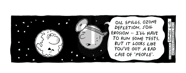 Frank and Ernest on Saturday June 18, 1994 Comic Strip