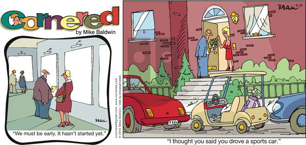 Cornered on Sunday August 30, 2015 Comic Strip