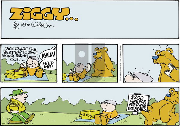 Ziggy on Sunday February 11, 2018 Comic Strip