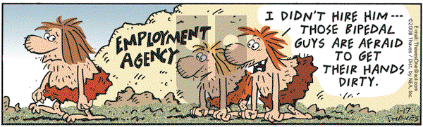 Frank and Ernest on Thursday January 17, 2008 Comic Strip