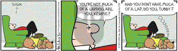 The Born Loser on Monday March 25, 2013 Comic Strip