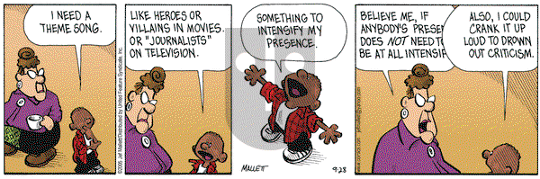 Frazz - Wednesday September 28, 2005 Comic Strip