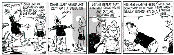 Luann on Tuesday May 9, 1995 Comic Strip