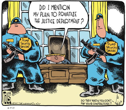 Tom Toles on Sunday June 11, 2017 Comic Strip