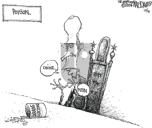 Matt Davies on Monday December 13, 2004 Comic Strip