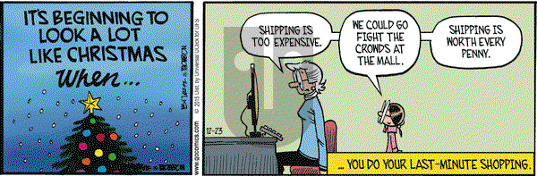 Grand Avenue on Wednesday December 23, 2015 Comic Strip