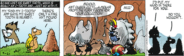 Over the Hedge on Thursday September 21, 2017 Comic Strip