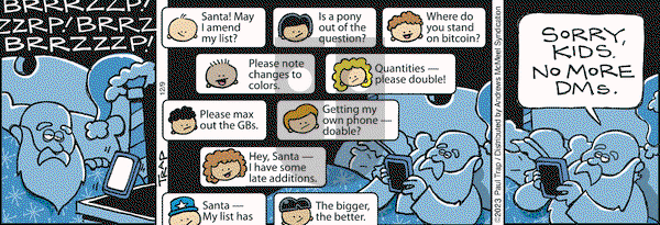 Thatababy - Saturday December 9, 2023 Comic Strip