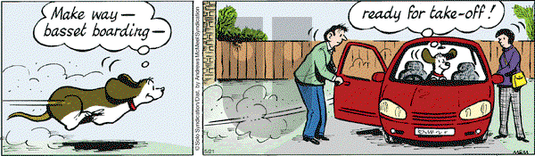 Fred Basset on Monday May 21, 2018 Comic Strip