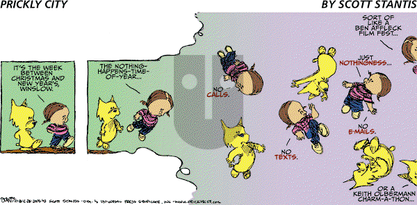 Prickly City on Sunday December 28, 2008 Comic Strip