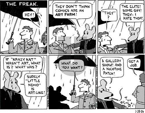 Ted Rall on Saturday January 28, 2006 Comic Strip