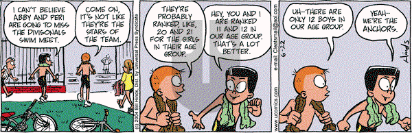 Cleats on Tuesday June 22, 2004 Comic Strip