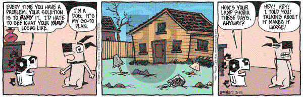 Pooch Cafe on Saturday March 15, 2008 Comic Strip