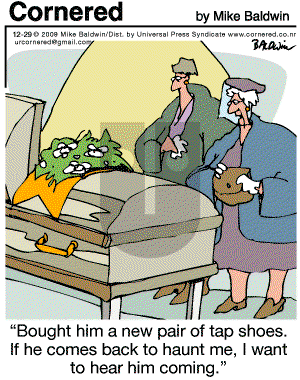 Cornered on Tuesday December 29, 2009 Comic Strip