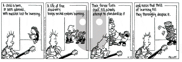 Frazz on Tuesday April 17, 2001 Comic Strip