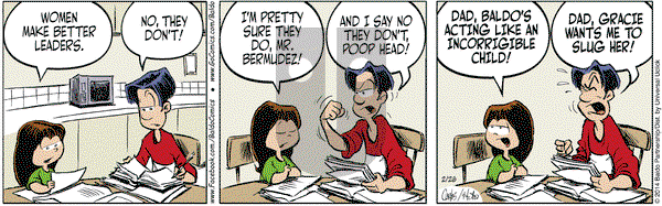 Baldo on Wednesday February 26, 2014 Comic Strip