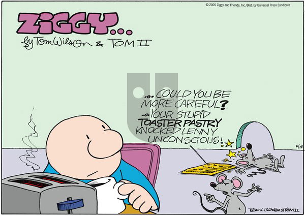 Ziggy on Sunday June 19, 2005 Comic Strip
