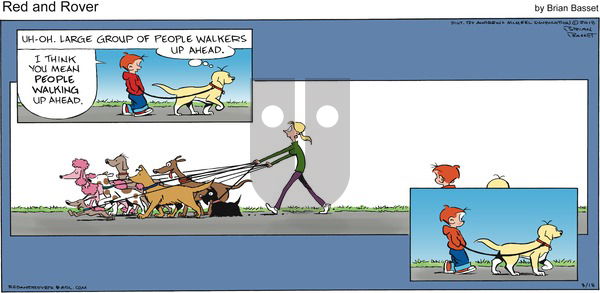 Red and Rover on Sunday March 18, 2018 Comic Strip
