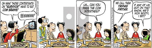 Baldo - Friday April 20, 2001 Comic Strip