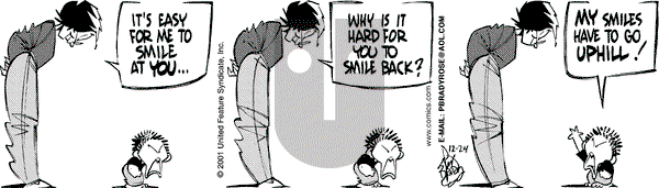 Rose is Rose on Monday December 24, 2001 Comic Strip
