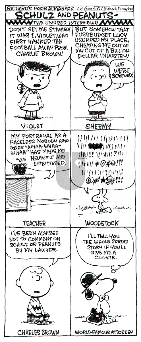 Richard's Poor Almanac on Thursday May 7, 2015 Comic Strip