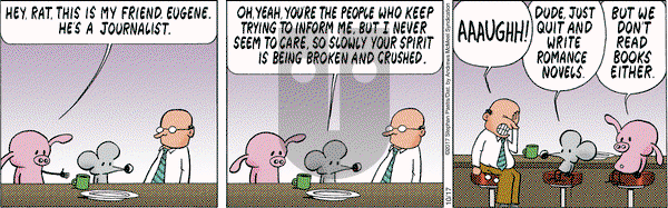 Pearls Before Swine on Tuesday October 17, 2017 Comic Strip
