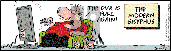 Frank and Ernest on Wednesday February 4, 2015 Comic Strip
