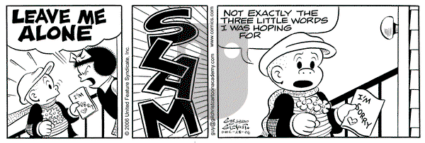 Nancy on Thursday December 28, 2006 Comic Strip