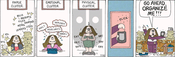 Cathy Classics - Saturday July 18, 2009 Comic Strip