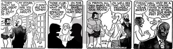 Alley Oop on Wednesday November 16, 1949 Comic Strip