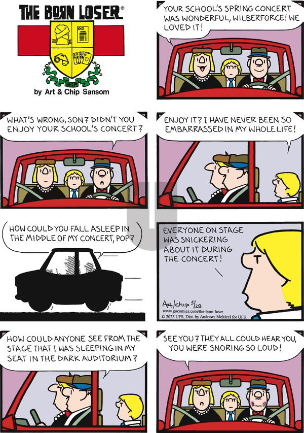 The Born Loser - Sunday May 28, 2023 Comic Strip