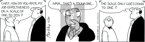 The Born Loser on Friday April 20, 2001 Comic Strip