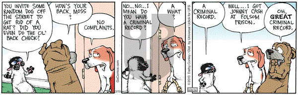 Get Fuzzy on Tuesday March 19, 2013 Comic Strip