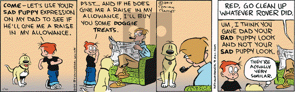 Red and Rover on Wednesday January 21, 2015 Comic Strip