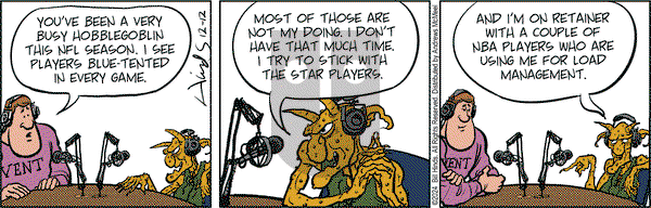 Tank McNamara - Thursday December 12, 2024 Comic Strip