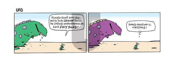 UFO - Wednesday January 22, 2025 Comic Strip