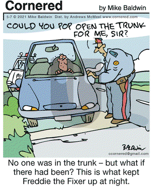 Cornered on Friday May 7, 2021 Comic Strip