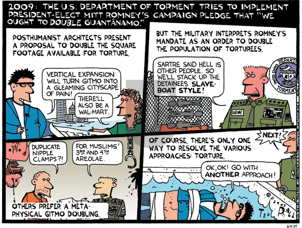Ted Rall on Monday June 4, 2007 Comic Strip