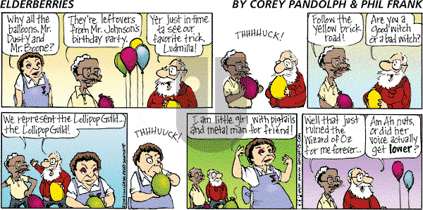 The Elderberries on Sunday August 5, 2007 Comic Strip