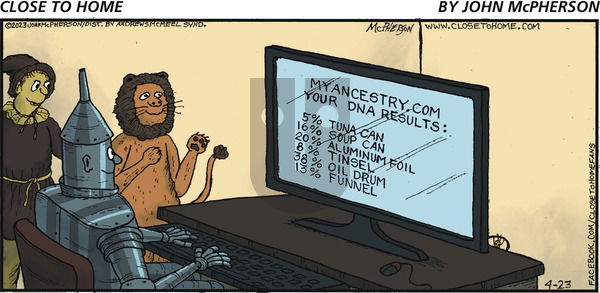 Close to Home on Sunday April 23, 2023 Comic Strip