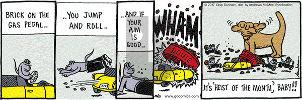 Overboard on Wednesday October 11, 2017 Comic Strip