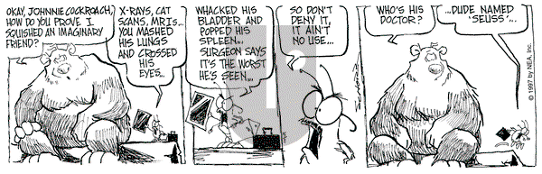 The Grizzwells on Thursday May 1, 1997 Comic Strip