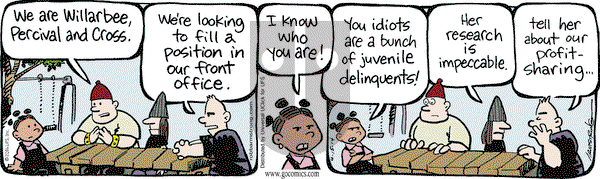 JumpStart on Tuesday April 15, 2014 Comic Strip
