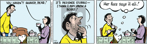 Fred Basset on Saturday October 31, 2020 Comic Strip