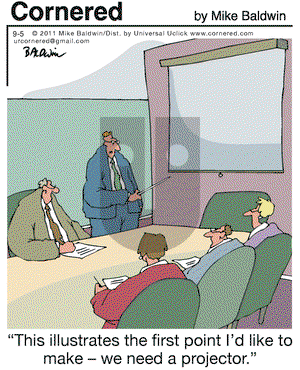Cornered on Monday September 5, 2011 Comic Strip
