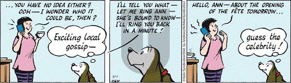 Fred Basset on Friday August 11, 2017 Comic Strip