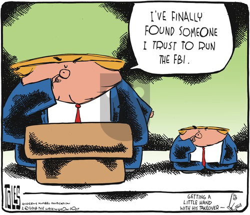 Tom Toles on Sunday February 4, 2018 Comic Strip