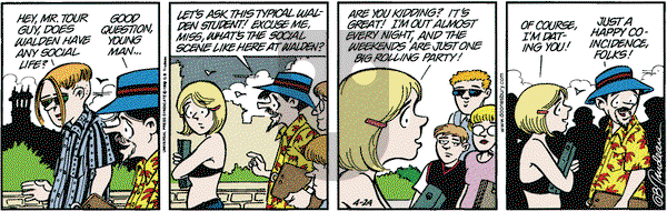 Doonesbury on Saturday April 24, 1999 Comic Strip